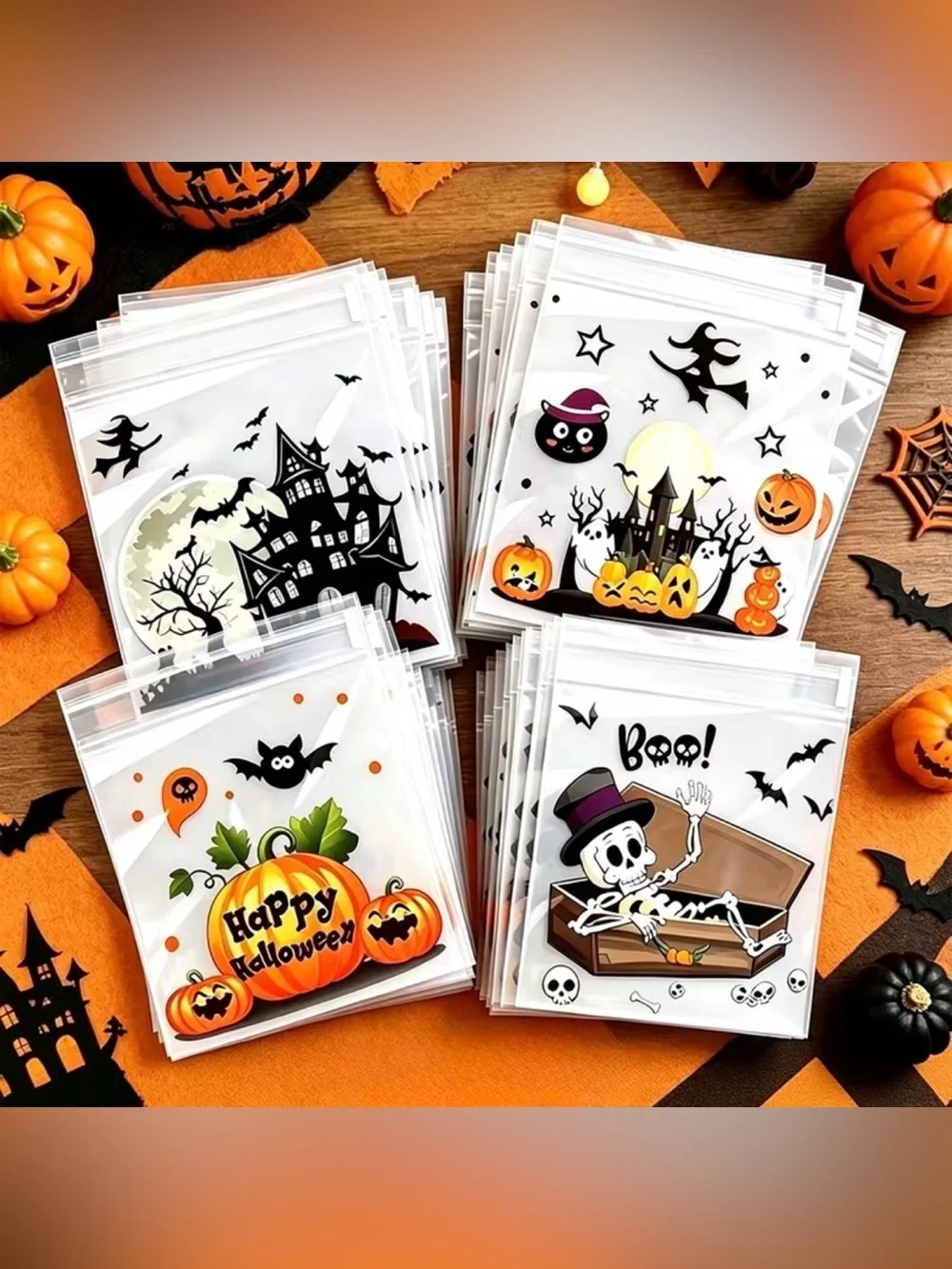 Halloween Gift Bags — Set of 10